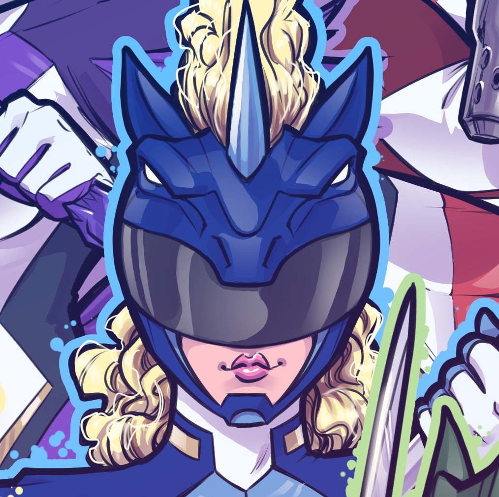 ComfortAndAdam's tweet photo. This is Rhea, the Seeker of #compasson who’s #avatar is the #unicorn from our #powerrangersredesign as part of our Design Challenge on #patreon – we’re having such fun!

If you want to vote on what we draw next, join here: https://t.co/ZXnexhBBbp

#artistontwittter #powerrangers https://t.co/gO0AbQRsKH
