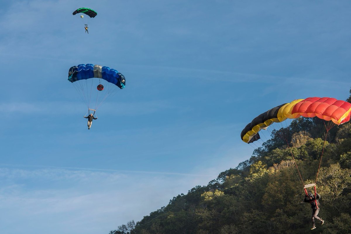 From vendors to BASE jumpers, from rappellers to seeing old friends.  What's your favorite part of Bridge Day?  Tell us below.