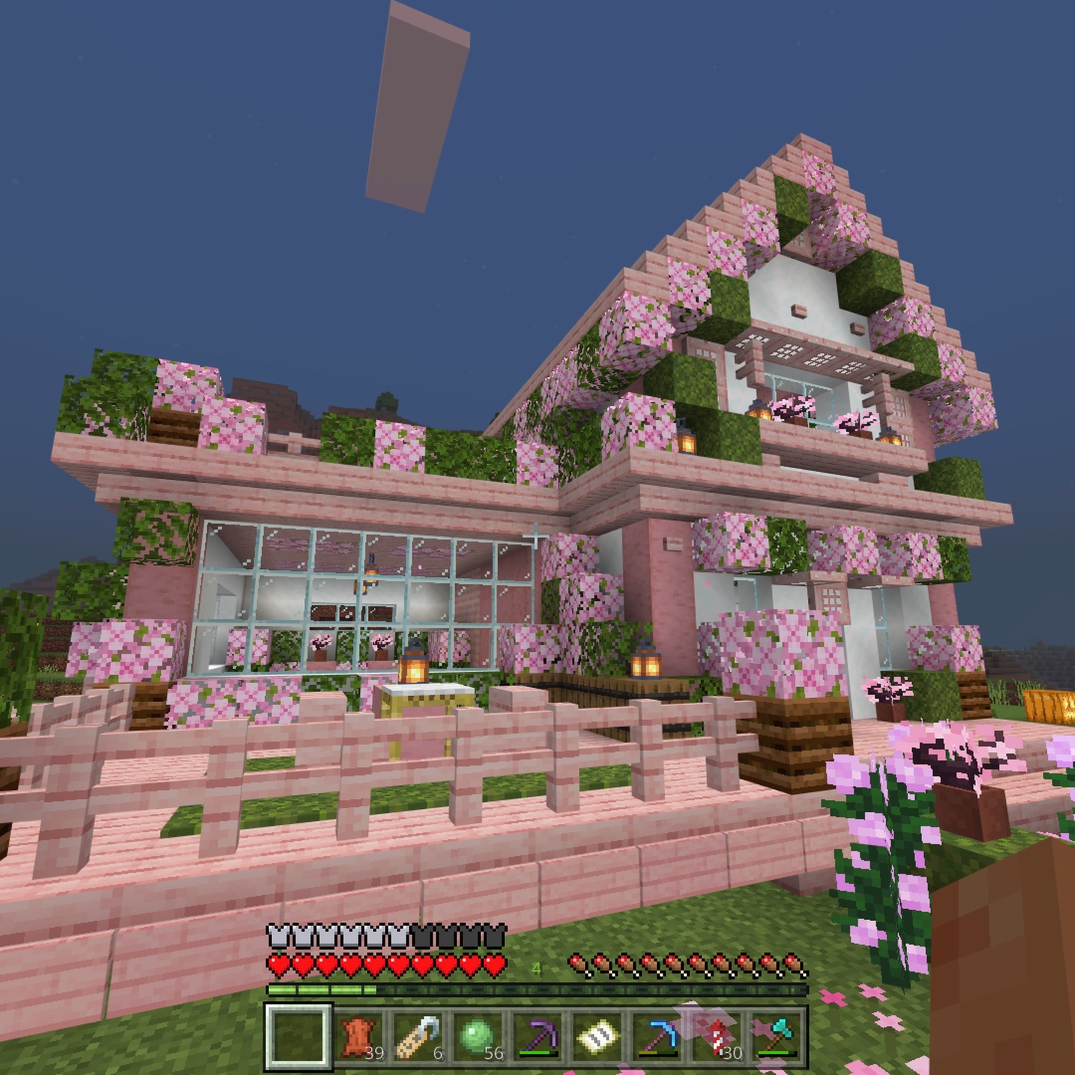 🌸Casa de Cerejeira🌸 #minecraft #fy #minecraftbuilding #minecraftbuil