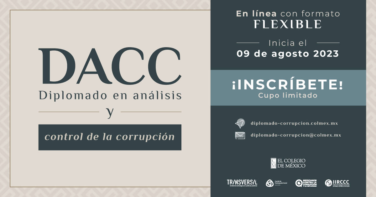 SESNAOficial's tweet photo. #QueNoSeTePase

¿Eres una persona interesada en temas anticorrupción?

📝Inscríbete a la tercera edición del Diplomado en análisis y control de la #corrupción del @elcolmex

Registro: https://t.co/jrbhpk84yo

En línea, modalidad flexible y a ritmo propio. https://t.co/u56ju0fglc