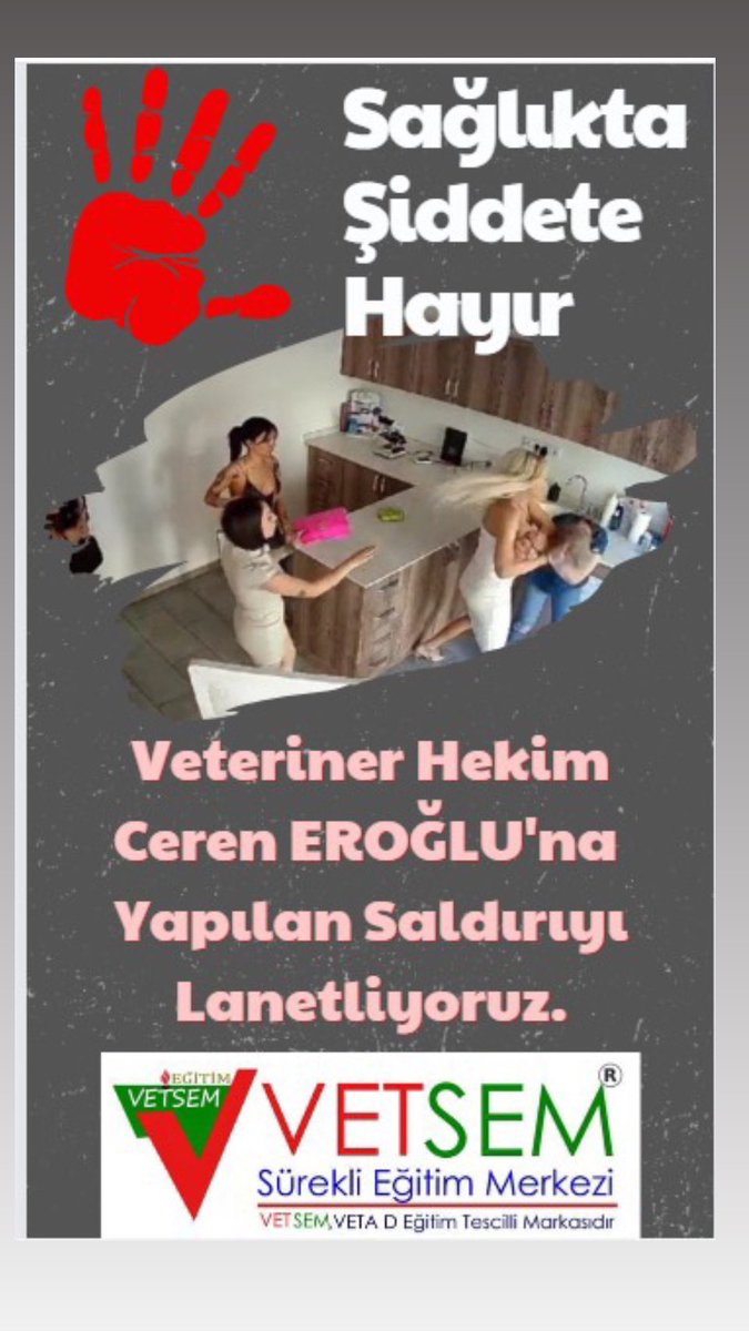 vetseminer's tweet photo. Veteriner Hekimler Sağlıkta Şiddet Yasası Kapsamına Alınmalıdır… https://t.co/bV89Odumrr