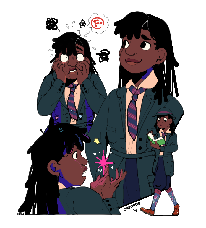 Thea Sullivan, Ponyville's newest resident librarian and witch-in-training! She's as smart as a whip, with a tendency to fly off the handle at moments of high stress. Now if only she could get her nose out of a book long enough to make some friends...