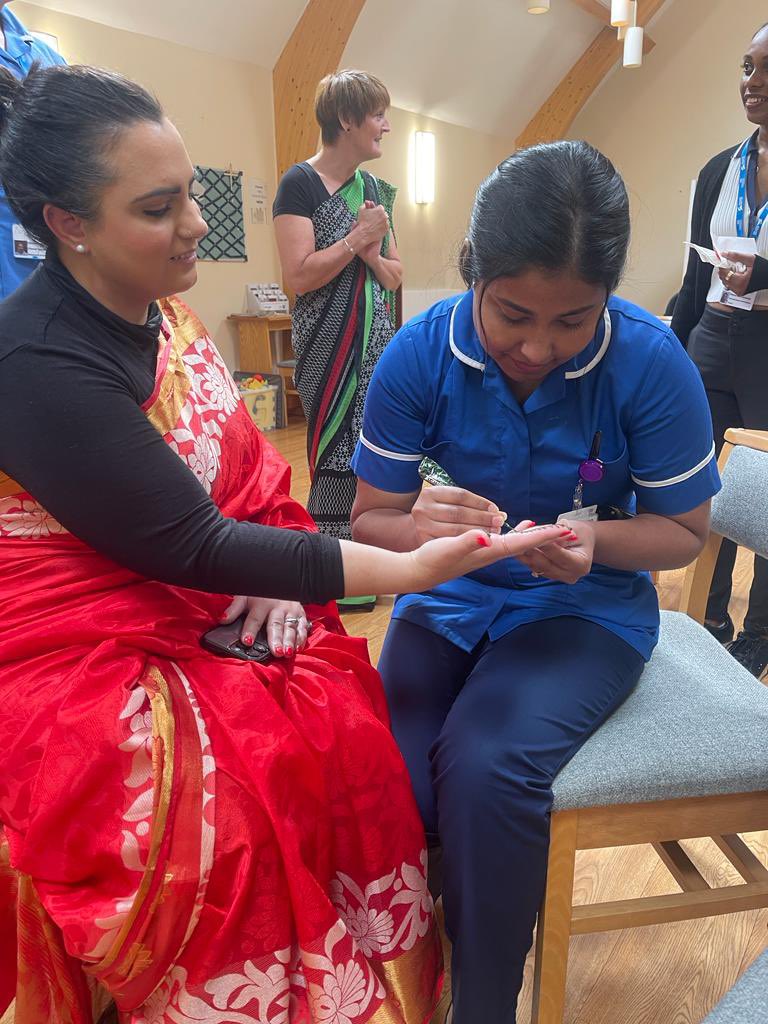 kirk_chelsea's tweet photo. Today we recognised and celebrated with colleagues #SouthAsianHeritageMonth learning more about culture, lived experience and stories 🇱🇰🇵🇰🇲🇻🇮🇳🇧🇹🇧🇩🇦🇫🇳🇵 https://t.co/cfLGJRgt5q