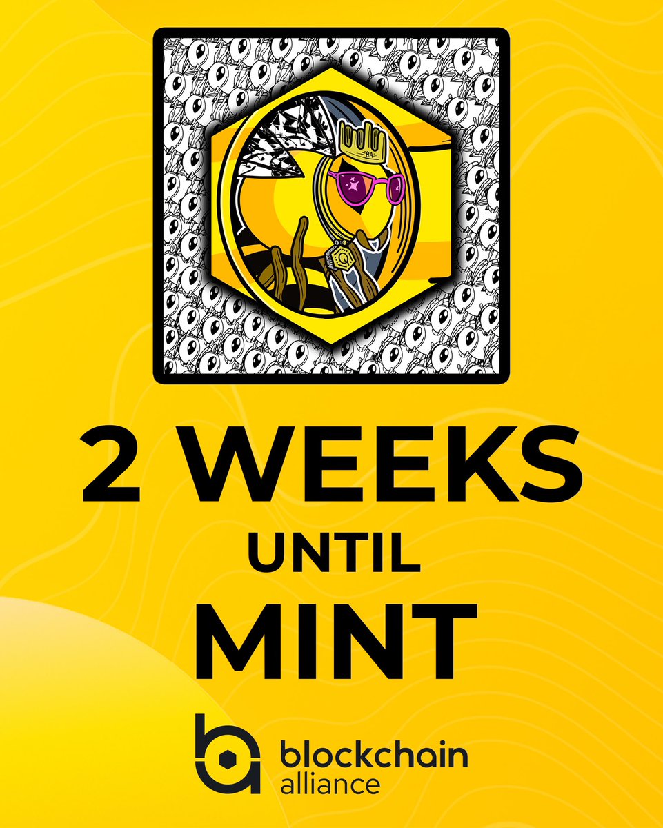 blckchnalliance's tweet photo. Mint is 2 weeks away 🗓✏️ Mark your calendars AUGUST 17th https://t.co/XYtKz4UhB5