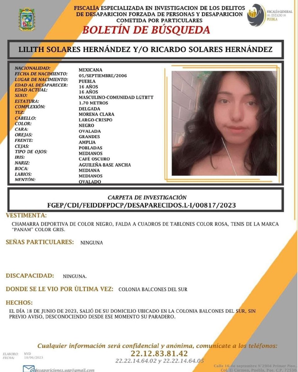 DIF_Zina's tweet photo. #Comparte #SeBusca #DIFusion #Ayuda https://t.co/mue2U0H3TW
