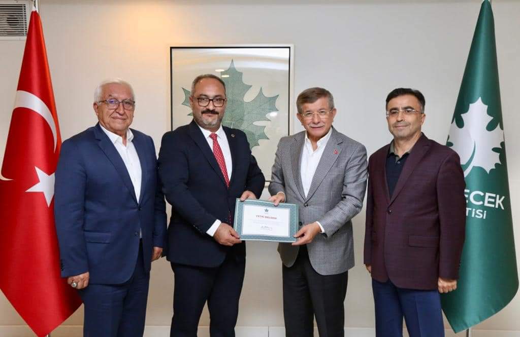 Genel Başkanımız Sn.  Prof.Dr. Ahmet Davutoğlu'nun  tensipleriyle Adana İl Başkanlığına Sn.  Volkan  Akyüz atanmıştır. 

Hayırlı olsun. 🇹🇷
#AdanadaGelecekVar 

<a href="/Ahmet_Davutoglu/">Ahmet Davutoğlu</a> 
<a href="/akyzvolkan/">volkan akyüz 🇹🇷</a>