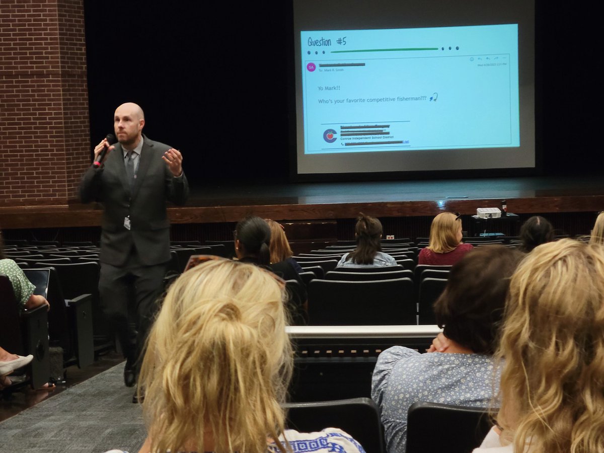 Mark Smith presented to ELA teachers at DWPL K-2 about phonics, assessments, our new curriculum maps, and competitive fishing. Somehow, he made it work. We appreciate your sense of humor, Mark!
