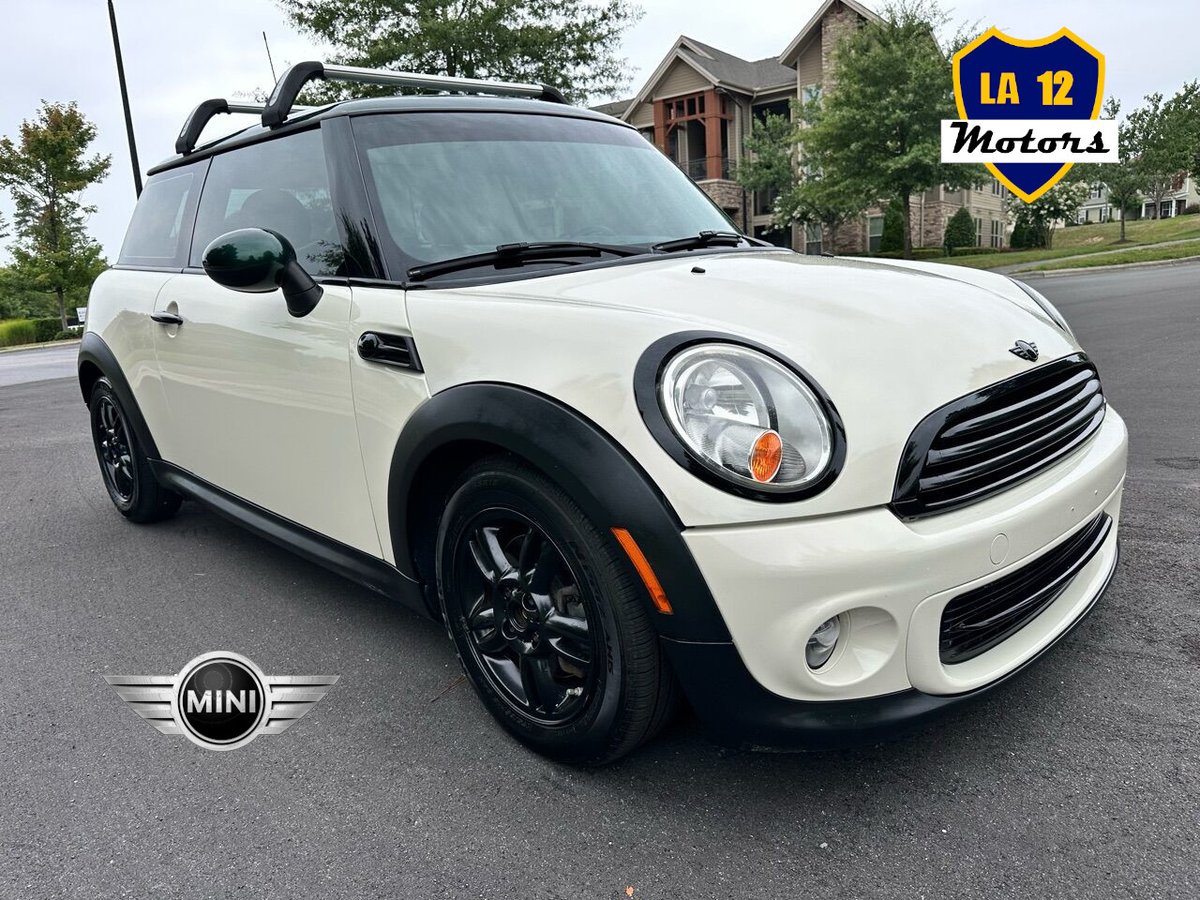 12Motors's tweet photo. 🚗 For Sale: 2013 MINI Hardtop Cooper 2dr Hatchback 🚗
🏷️ Price: $8,800
🛣️ Mileage: 99,608 miles
🔧 Engine: 1.6L I4
🚗 Transmission: Automatic 6-Speed
🚘 Drivetrain: FWD
🏙️ City MPG: 28
🛣️ Highway MPG: 36 https://t.co/oKt9plrCpl