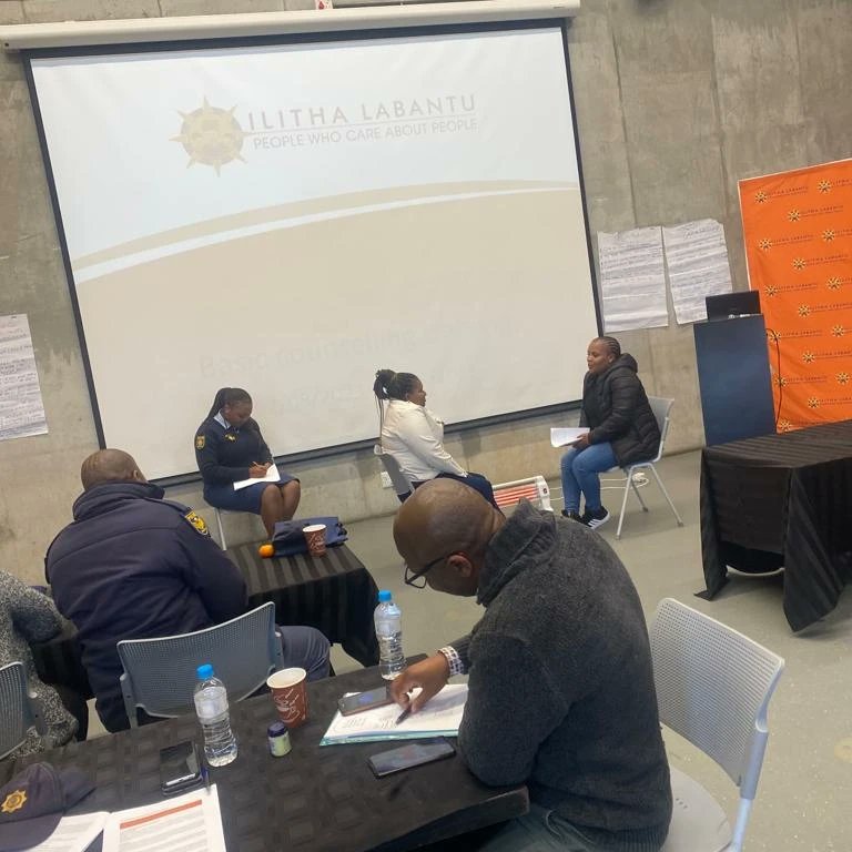 IlithaLabantu's tweet photo. Day 1 and 2 of Ilitha Labantu 3-day Basic Counselling training for the @CityofCT @SAPoliceService  cluster at Isivivana Centre in Khayelitsha. #WomensMonth2023 https://t.co/eEu6HvahGY