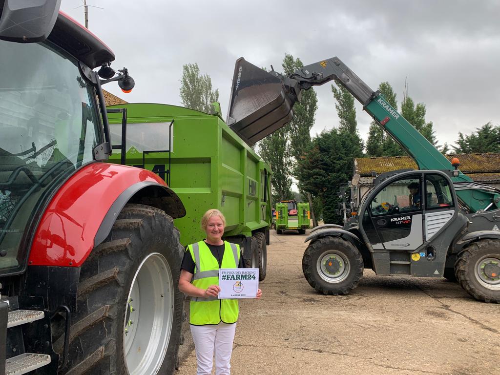 IAgSA_UK's tweet photo. #IAgSA members proudly join @FarmersGuardian  @Morrisons #Farm24 showcasing extraordinary efforts &amp; stories of farmers nationwide. Emma's a #farmsecretary in Wiltshire &amp; rep for IAgSA branches. Today &amp; everyday Emma's proud to be essential part of British agricultural industry https://t.co/f48QYCDKoT