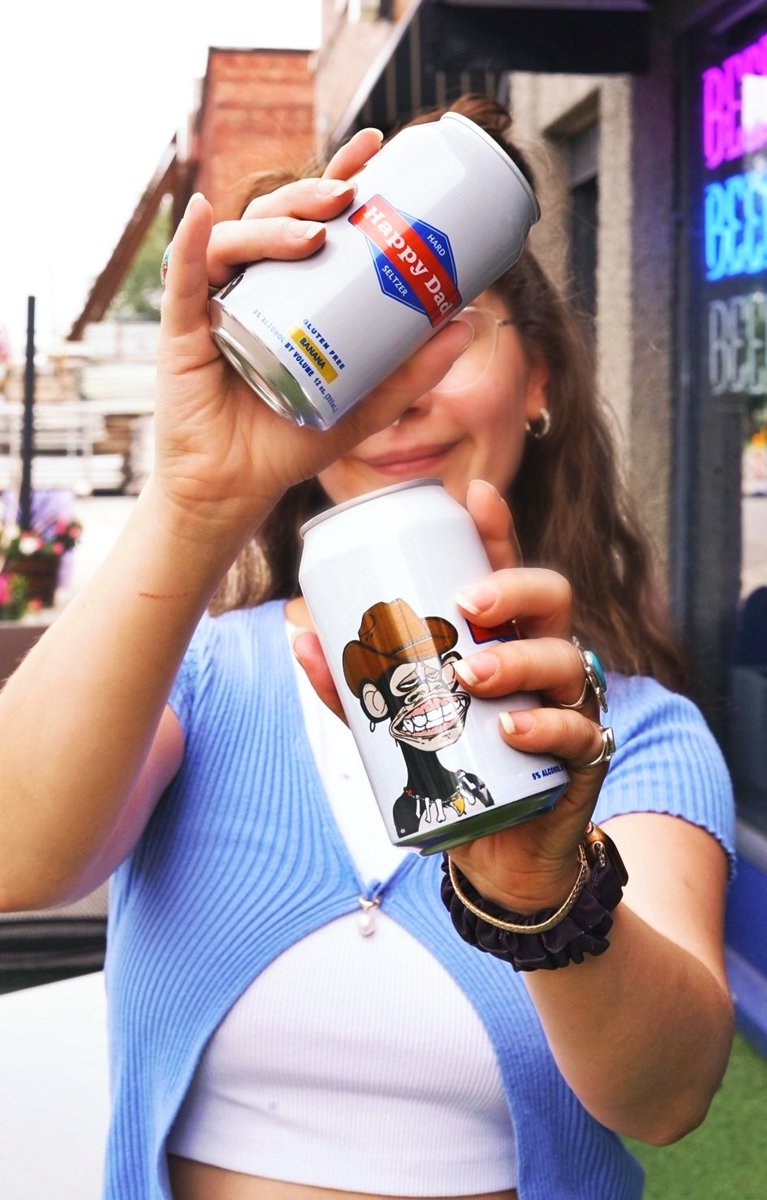 This is B-A-N-A-N-A-S 🍌🍌🍌🍌

<a href="/happydad/">Happy Dad - Hard Seltzer & Iced Tea</a> is now available in Banana. That makes us very...well, happy. 

Grab these for here or TO-GO 🐒

#happydad #happy #banana #bananas #bananachallenge #happydaddy #dads #seltzer #seltzers #girly #cute