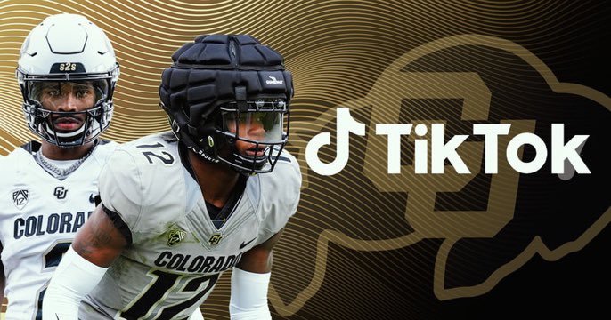 TikTok visited Colorado last week for a workshop.

Shedeur Sanders and Travis Hunter, who have nearly a million TikTok followers combined, also received individual attention.

“We were their first one they wanted to partner with.”

Story from <a href="/AndyWittry/">Andy Wittry</a>: on3.com/nil/news/color…
