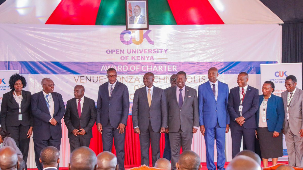Eng. John Kipchumba Tanui,CBS (@tanuijohn) on Twitter photo It’s was a great moment to witness the award of charter and opening of offices of the Open University of Kenya <a href="/OpenUniKenya/">Open University Kenya</a> at Konza Technopolis. <a href="/konzatech/">Konza Technopolis Development Authority</a> This institution by <a href="/EduMinKenya/">Ministry of Education, Kenya (MoE)</a> will help bridge the gap in access to education and opportunities. This will be one of It’s was a great moment to witness the award of charter and opening of offices of the Open University of Kenya <a href="/OpenUniKenya/">Open University Kenya</a> at Konza Technopolis. <a href="/konzatech/">Konza Technopolis Development Authority</a> This institution by <a href="/EduMinKenya/">Ministry of Education, Kenya (MoE)</a> will help bridge the gap in access to education and opportunities. This will be one of