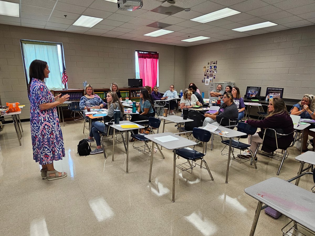 Today we were in Jasper Charter System helping to provide various PL for all levels of instruction! An awesome day with this GREAT group of EDUCATORS! We hope they have a super start to the school year! <a href="/AlligoodJuli/">Juli Alligood</a> <a href="/TomberlinBonnie/">Bonnie Tomberlin</a> <a href="/daaj14/">Dr. Damita James</a> <a href="/drrlsm/">Robin Smith</a> <a href="/DrJenniferWynn/">Jennifer Wynn</a> <a href="/MeganRespert/">Megan Respert</a>