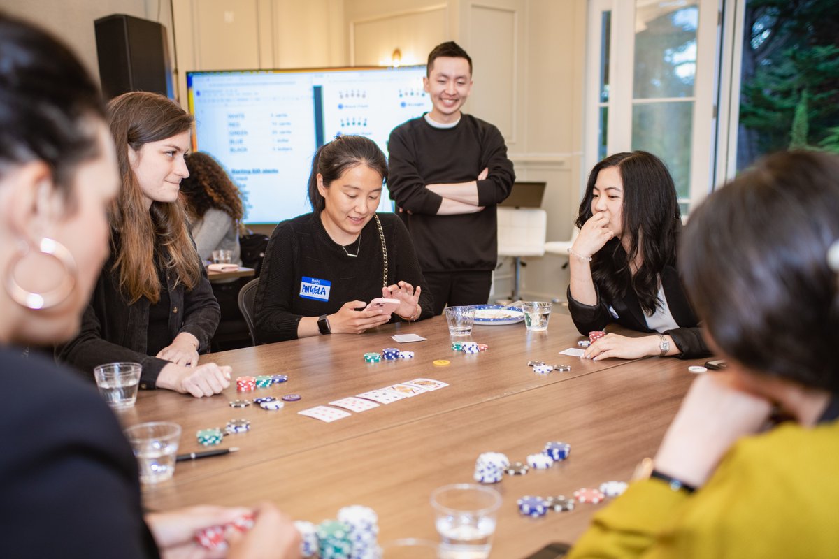jointhenightcap's tweet photo. Always a fun time ♠️♦️

Stay tuned for details for our next poker night. 

Special shoutout to @CooleyLLP for sponsoring the wonderful evening and to @agihouse_org for hosting us! https://t.co/ekrNrj7iHc