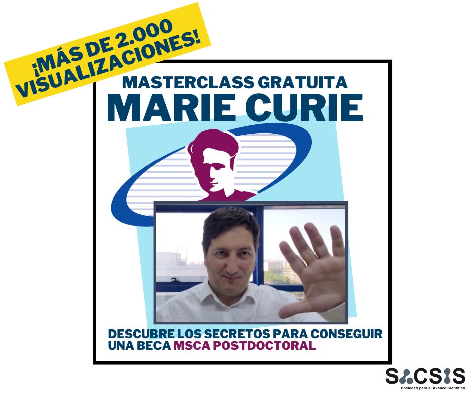 eSACSIS's tweet photo. Nos encanta saber que estamos ayudando a tantas personas a mejorar las posibilidades de éxito de obtener una beca MSCA-PD. Seguiremos brindando recursos para el éxito profesional ¡Juntos alcanzaremos nuestras metas! 

https://t.co/lH711412NX

 #MSCA #Becas #Investigación #postdoc https://t.co/QpVHkP0bZQ