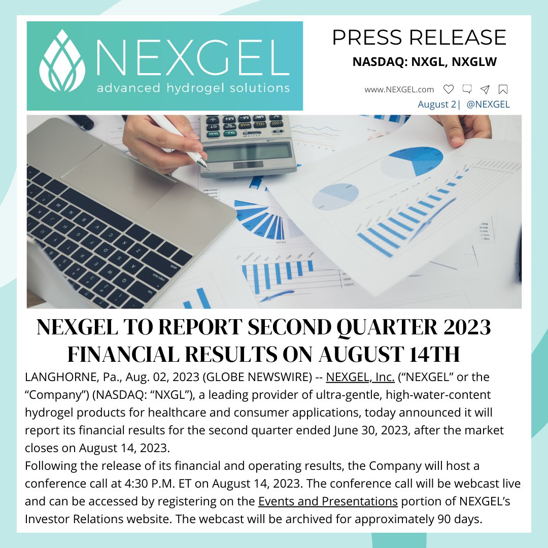 NEXGEL Inc tweet media