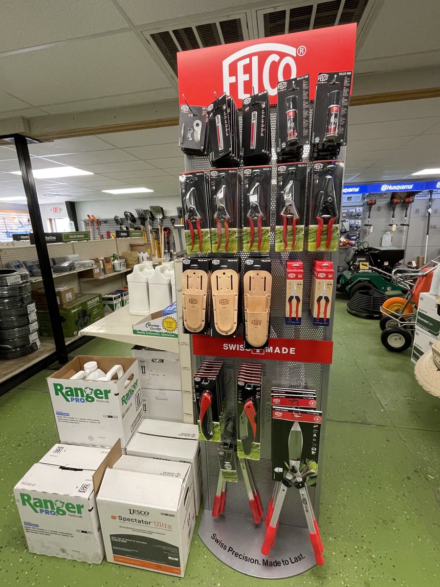 SiteOneSR's tweet photo. Swiss Precisin made to Last!  ⁦@FELCO_tools⁩ at your local ⁦@SiteOneSupply⁩ store! https://t.co/tZjONcLqqg