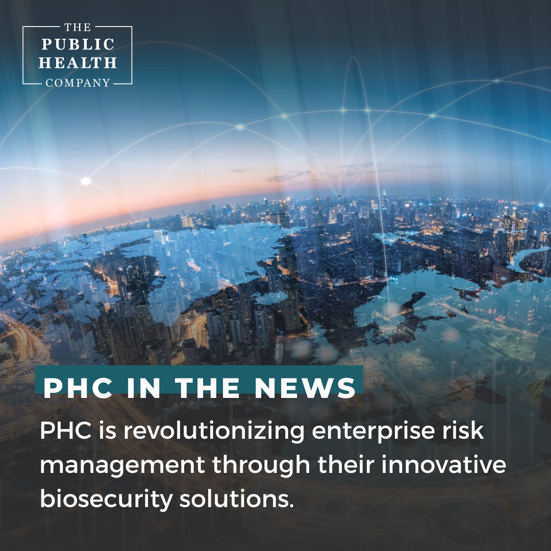 _PHCGlobal_'s tweet photo. 🌐 Read about how our cutting-edge platform is empowering Chief Risk Officers and Chief Security Officers to proactively manage global health threats and biorisks.
https://t.co/FsN1xyoT7x
#BiosecuritySolutions #ChiefSecurityOfficers https://t.co/J9oTRVIcM7
