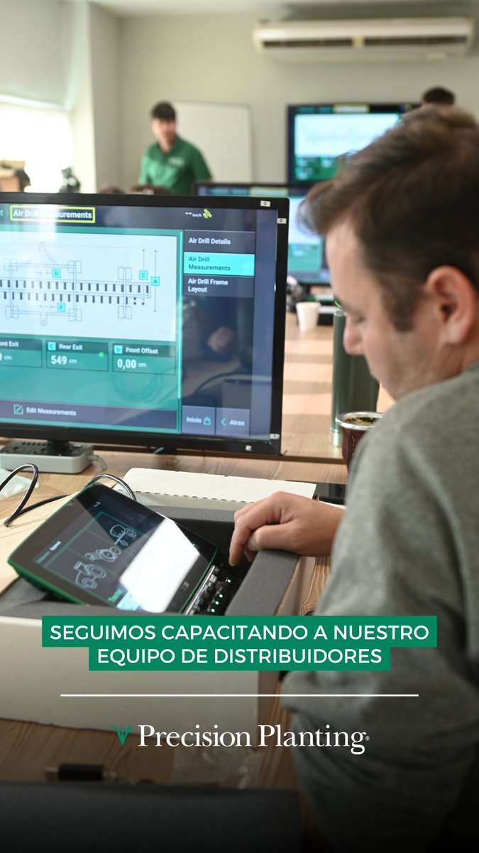Seguimos capacitando a nuestro equipo de distribuidores. 

PRECISION PLANTING ARG 
precisionplanting.com.ar