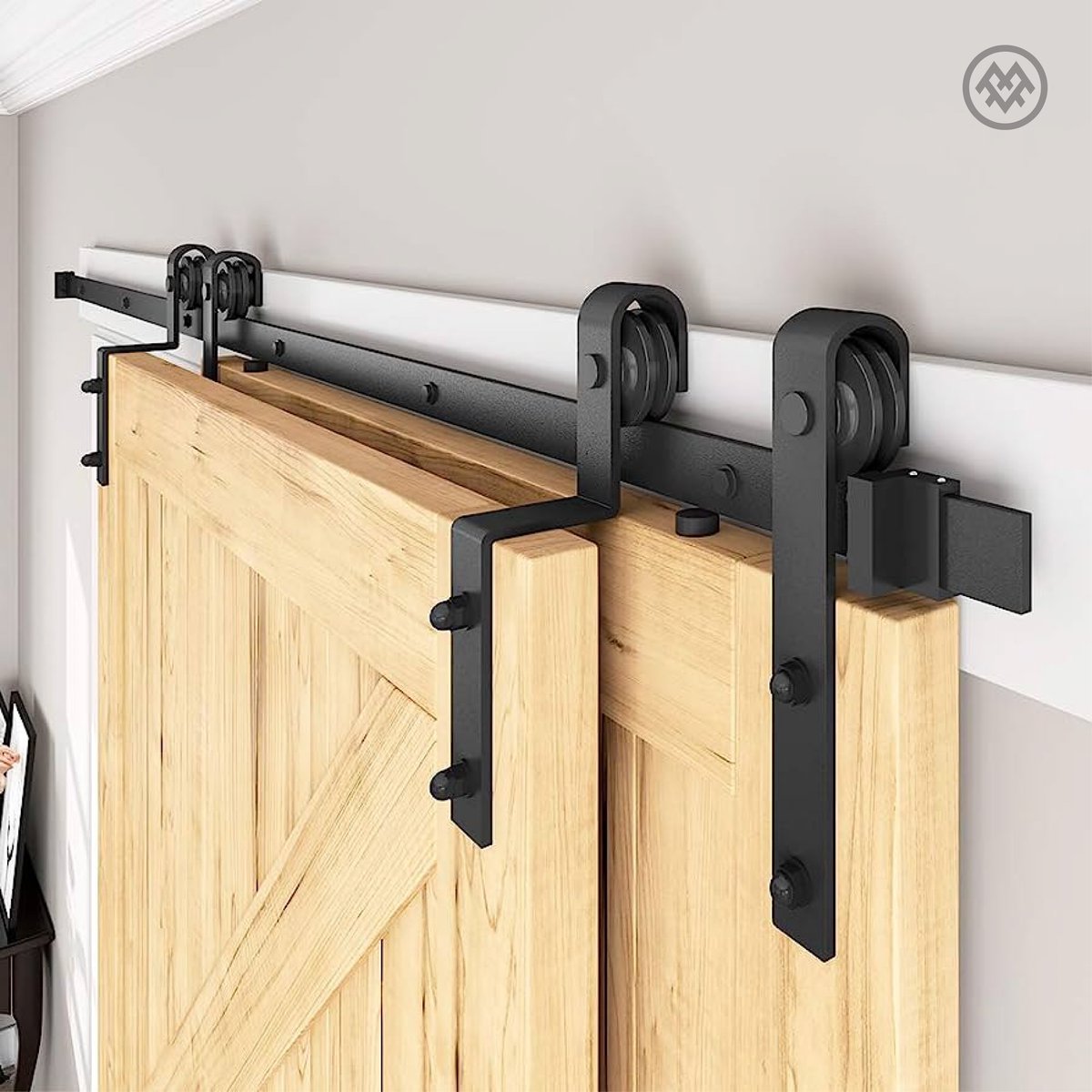 ferromaderaec's tweet photo. FERROMADERA
Accesorios para Mobiliario
Grupo Sistema Corredizo negro 2 metros tipo granero.
Componentes principales hechos por acero al carbono.
Capacidad de carga de 100 KG. #sistemacorredizo #rodachines #hierroforjado #ferromadera #herrajes #quito #Ecuador https://t.co/3Ete8rOmBO