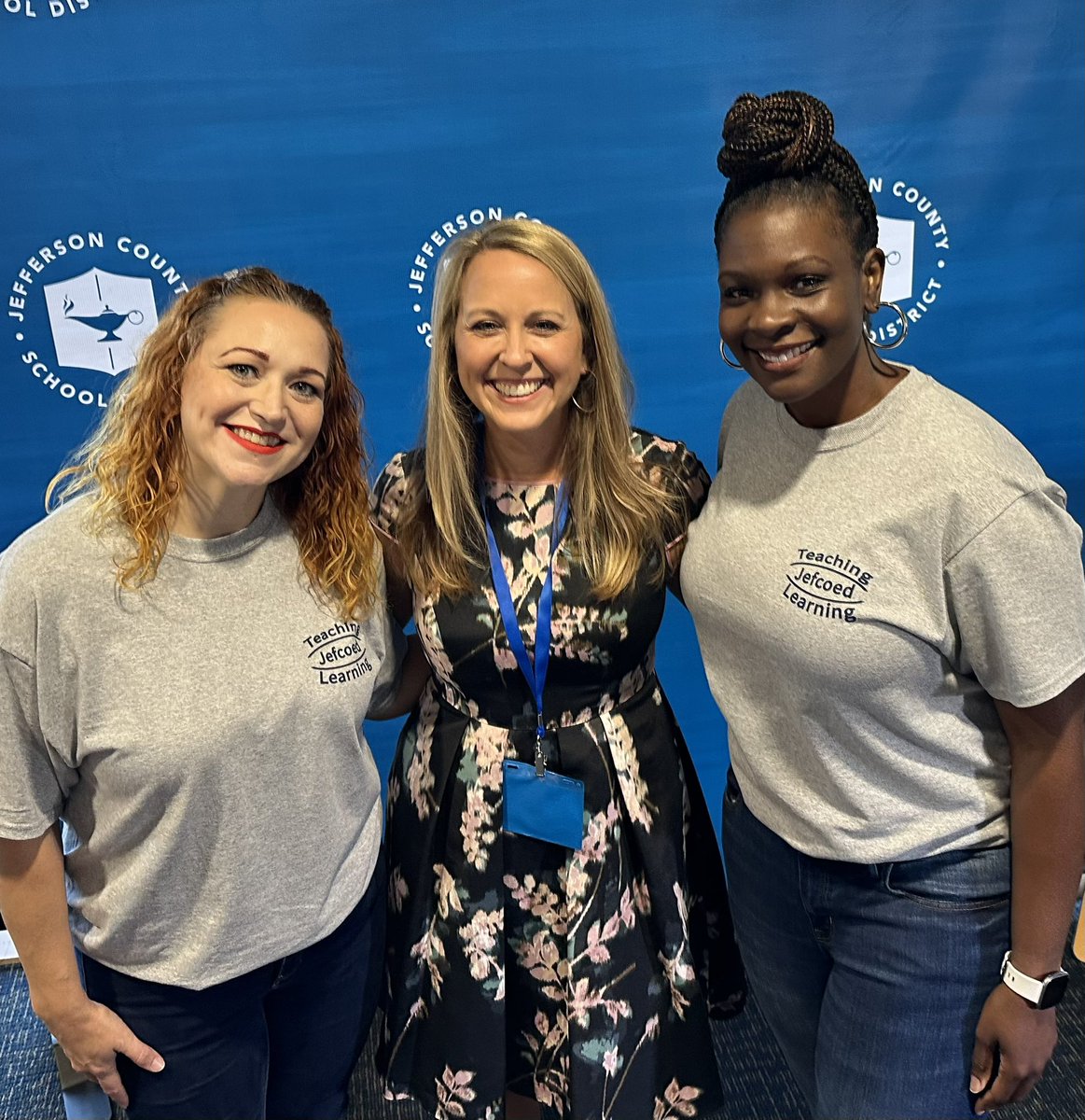MaryannPledger's tweet photo. Back to school conference with Jefcoed. Loved learning along side our amazing leaders! @JEFCOED https://t.co/ujCpcDusoj