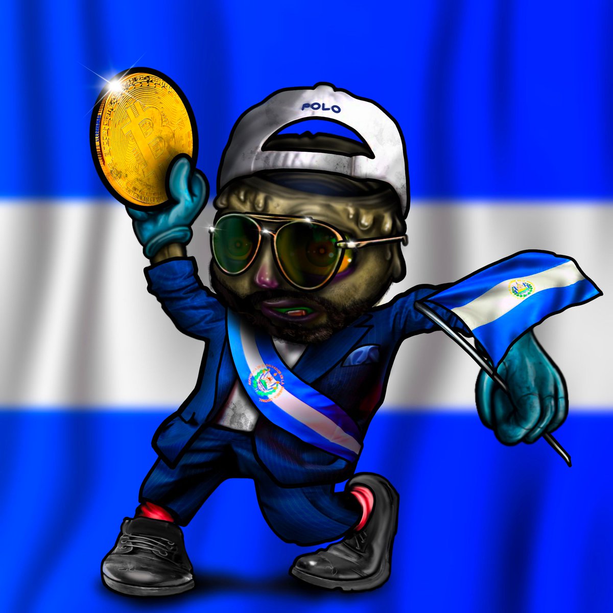 Bitletes's tweet photo. Introducing the Bukele Bitlete! A champion athlete with a Bitcoin twist, inspired by El Salvador's crypto pioneer, @nayibbukele .
Ready to explore the future of #Bitcoin with us? Check out our latest artworks!
#Bitletes #BitcoinOrdinals #NFTs #OrdinalsNFT https://t.co/ds25aqFARB