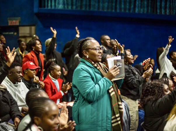 WOLIMtweet's tweet photo. Day 1 of our #WOLIM Holy Ghost Conference 2023 with the theme ‘Greater Than’.
God is GREATER THAN your giants 🙌🏾
#wolim
#wolimibelong
#HolyGhostConference
#wolimhgc https://t.co/dE2hZmdSpd