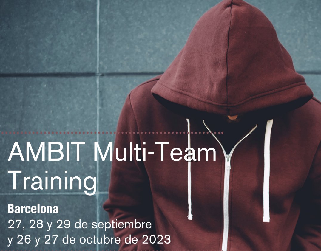 #AMBIT es un abordaje basado en el modelo del Tratamiento Basado en la #Mentalización (MBT), para #equipos que trabajan con personas que presentan dificultades para vincularse a los servicios asistenciales ordinarios. 

ℹ️ fvb.cat/es/docencia-2/…

¡Te esperamos!

#formacion #bcn