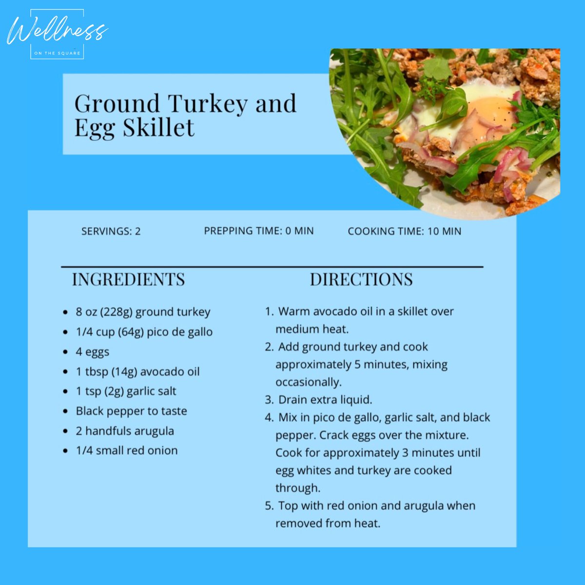 Wellness_OTS's tweet photo. High Protein Breakfast 🍳

Struggling to come up with high protein meal options? We’ve got you covered! 

#highprotein #weightloss #mealprep #recipeinspo #mealprepideas #healthymeals #highproteinmeals #wellness #health https://t.co/JRhFZS0eos
