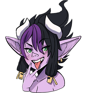 thenaysayer34's tweet photo. Hey guys! I'd like to introduce you all to Nay, my dominant and sassy new OC mascot, designed by @Orquid18, a very close friend and fantastic artist!

Adding a bunch of new emotes and stickers to my server based on her, and looking forward to getting her a 3D model someday too! https://t.co/rjLVQ4O2hh