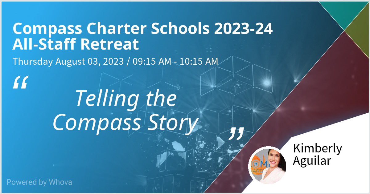 I presented today on ‘Sharing the Compass Story!’ Compass serves TK-12 scholars across California with virtual & personalized learning. #ChooseCompass