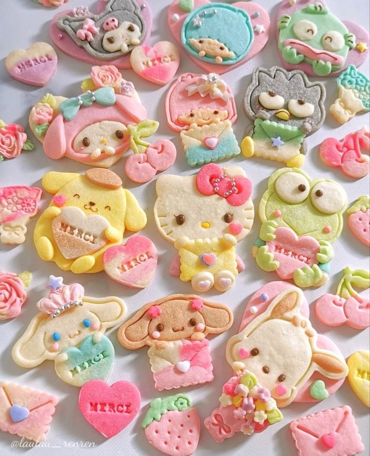 sanriodaily's tweet photo. sanrio cookies 💫 https://t.co/d9jfXaYkCd