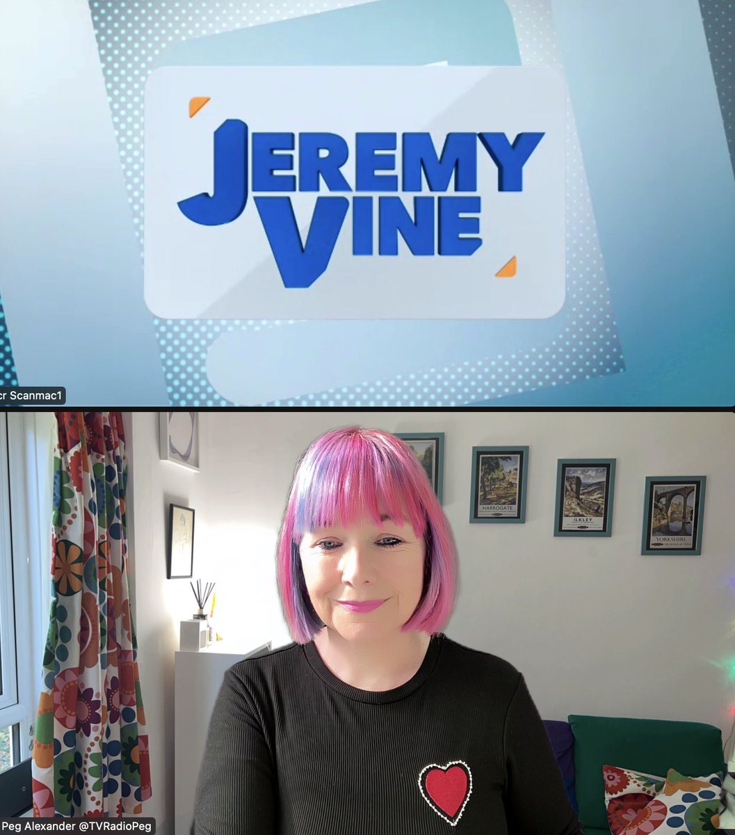 TVRadioPeg's tweet photo. So great to talk papers & all the other stuff today on @JeremyVineOn5. Any excuse to talk cake #Hockney & my beloved #Saltaire. & As always in #2ndhandclothes
See you all in the studio in a week or so!
@theJeremyVine @alexisconran @StormHuntley @jemmaforte @AdamStottCoach https://t.co/gG9eNZopSG