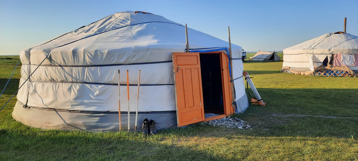 #FieldworkFriday with <a href="/dai_weltweit/">DAI</a>/#kaak_dai in #Mongolia: The Mongolian-German project continues excavations at the vast ancient city Khar Balgas (8th/9th c. CE) in the rich cultural landscape of the Orkhon Valley with urban centres + residences of successive nomadic empires...
