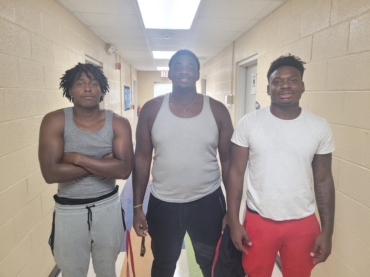 footballguy30's tweet photo. It's almost that time for Ramah 2023 season. Went and picked up one of our players from the bus station in Charlotte this morning. He comes from Alabama, and he's a stud at Linebacker, too. These are a few last year returners, players will be moving in their dorms all this week. https://t.co/qVRdw45HpX