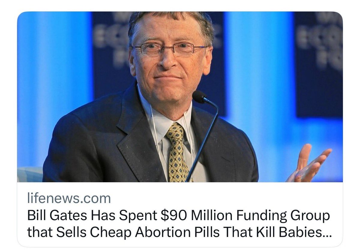 WenMaMa2's tweet photo. .🚨#T4MAGAt #A08033 🚨
ReadThisViralPOST🎥⤵️
RT @LifenewsHQ #reLifenewsHQ #reForLife👍 #Abortion👎
❎ThisSuperRichElite_BillGates_SupportAbortion 🙄😬😡
https://t.co/xr46a6nTDG https://t.co/aUjrrRHGPf
