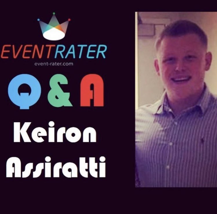 Throwback to our 2020 #EventRaterQandA with <a href="/CoreyD_96/">Corey Domachowski</a> &amp; 2017 Q&amp;A with <a href="/keiron_azza3/">Keiron Assiratti.</a>. Both players will win their first caps for #Cymru 🏴󠁧󠁢󠁷󠁬󠁳󠁿🏈 on Saturday as <a href="/WelshRugbyUnion/">Welsh Rugby Union 🏴󠁧󠁢󠁷󠁬󠁳󠁿</a> prepare for #RWC2023! 

Here are the Q&amp;A links: 
event-rater.com/event-rater-qa… 

event-rater.com/event-rater-qa…