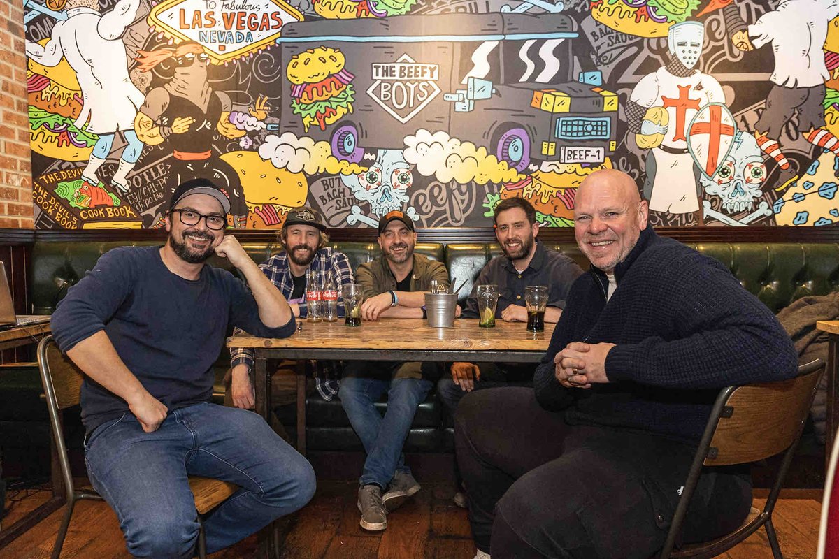 thebeefyboys's tweet photo. Well that was surreal! Thank you to everyone that tuned in and everyone that’s supported us over the years. We can’t do any of it with out our amazing customers and staff x #hiddenwolrldofhospitality https://t.co/C9wnfCKbxY
