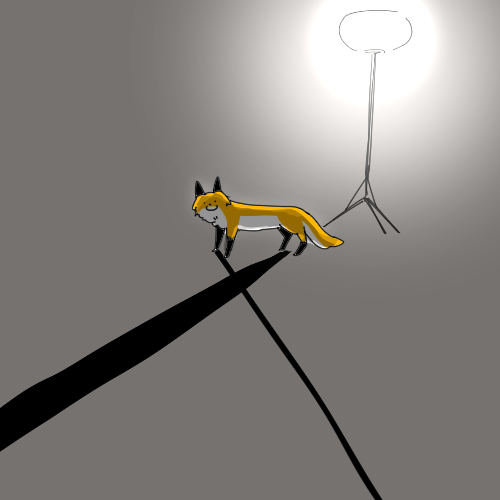 no humans grey background fox animal focus animalization solo simple background  illustration images