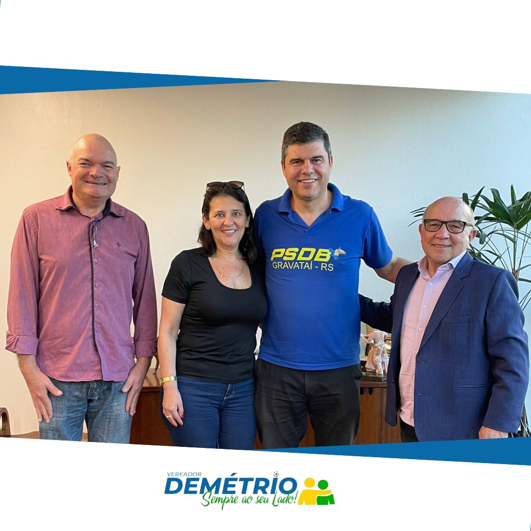 DTafras's tweet photo. Estive visitando ontem o gabinete do presidente estadual do PSDB, o Deputado Federal Lucas Redecker, onde fomos muito bem recebidos pelo secretário geral da executiva estadual do PSDB, Sr Moacir Cardoso.
Tratamos de algumas pautas da política partidária de Gravataí, https://t.co/IjWMdTWJ4F