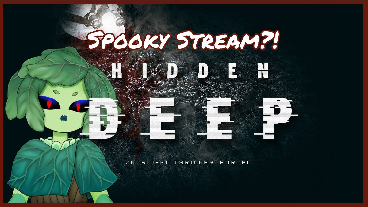 Shanadu_'s tweet photo. 🥬LIVE🥬
A tad spooky a lil scary, whats hidden deep below in the caves and caverns long forgotten? who knows

🎮Hidden Deep🎮
🔗Link in Bio🔗
#Vtubers #VtubersUprising #HiddenDeep https://t.co/nwVepjNiWU