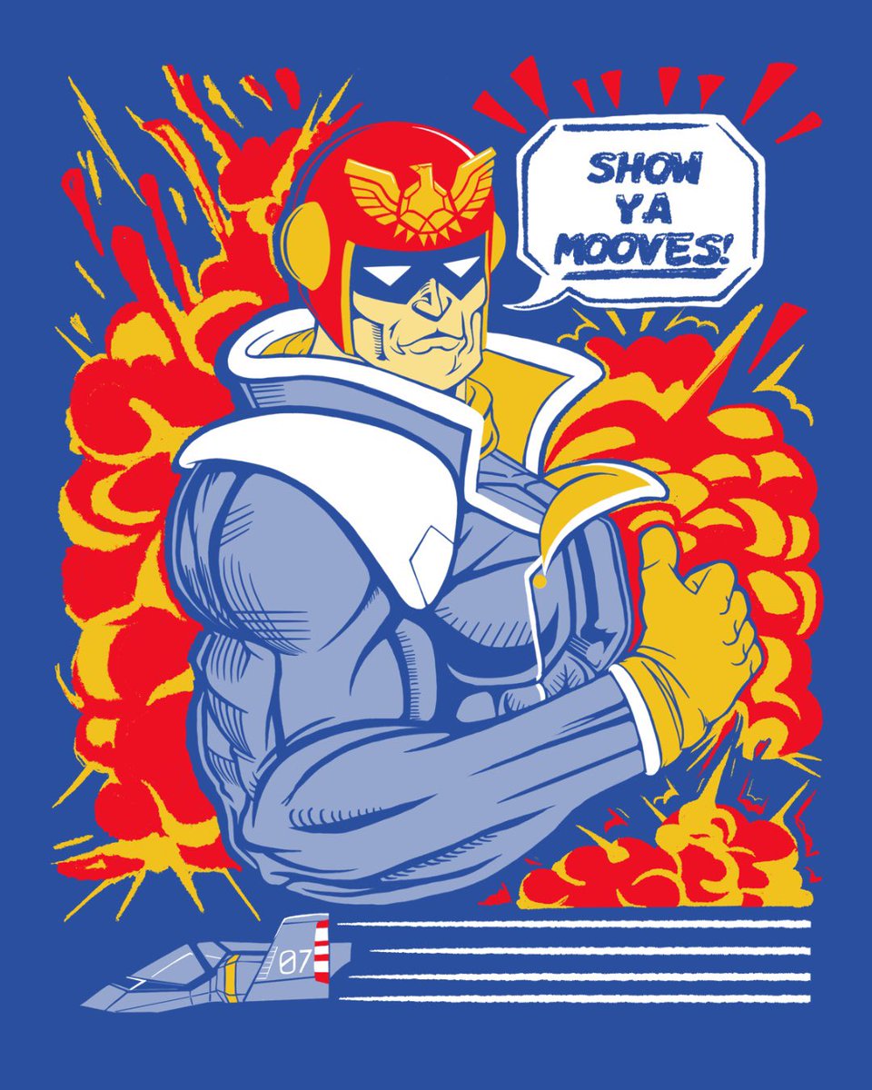 4thGEARy's tweet image. “Show ya moooves!”

#captainfalcon #supersmashbros #fzerox