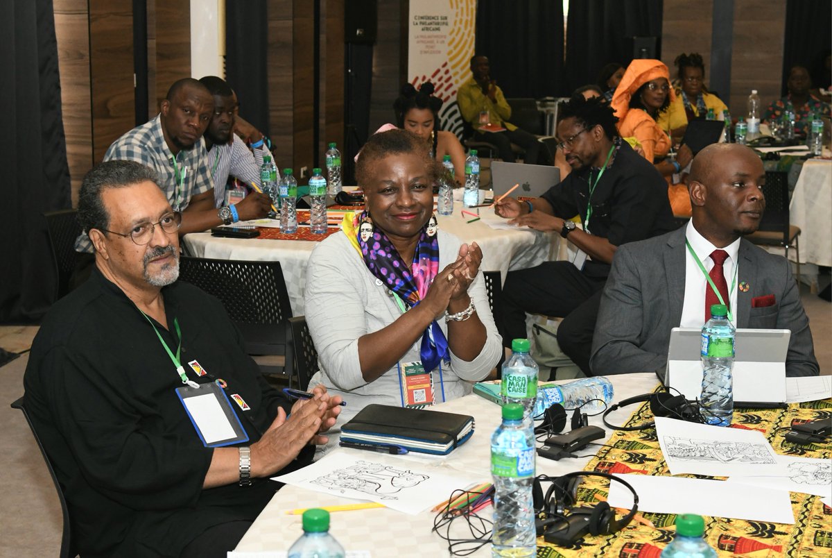 UNFPA Executive Director @atayeshe is at the #AfPhilConf2023 in #senegal  talking innovative partnerships and solutions for a better future for women and girls. #DevelopmentGoals #SDGs