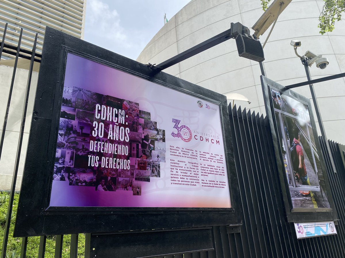 Celebramos el 30 aniversario de la <a href="/CDHCMX/">Comisión de DH de la Ciudad de México</a>, que se dedica a los Derechos Humanos en la CDMX, en un evento junto a <a href="/NashieliRamirez/">Nashieli Ramirez</a>, donde se reafirman los compromisos.