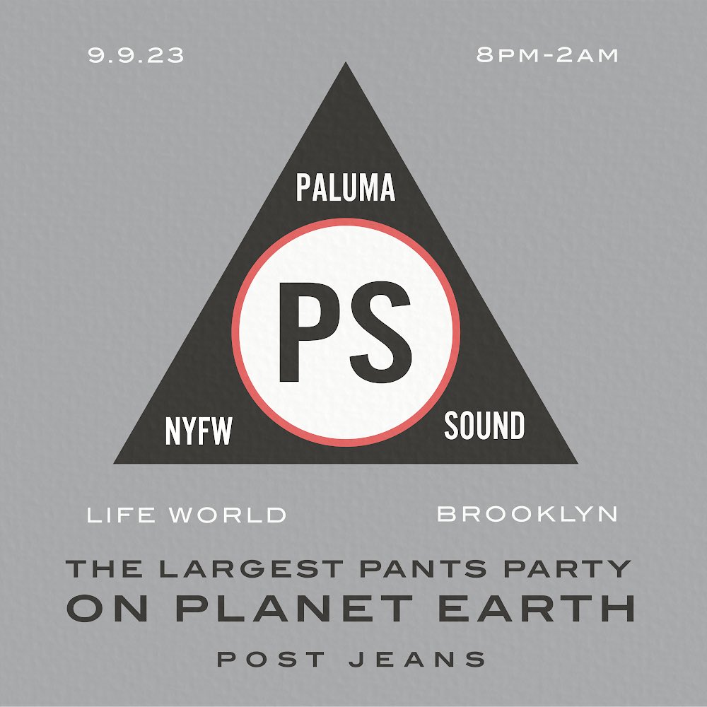 ndipaste's tweet photo. POST is throwing a party in Brooklyn for NYFW. Bring ur big jeans. Bring your friends - everyone is invited!

https://t.co/aQQNoBQDcN https://t.co/xD1Tg0fzVp
