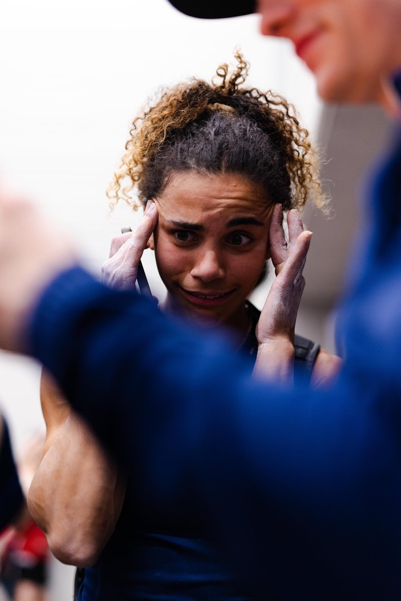 Molly and Toby secure another semi-final 🔥 Next: Men’s Boulder semi-final | 4 August | 9:00am (BST)⁠ ⁠ 📸: Sam Pratt | @gb_climbing ⁠ #bernwch #berntoclimb⁠ #gbclimbingteam⁠ #roadtoparis