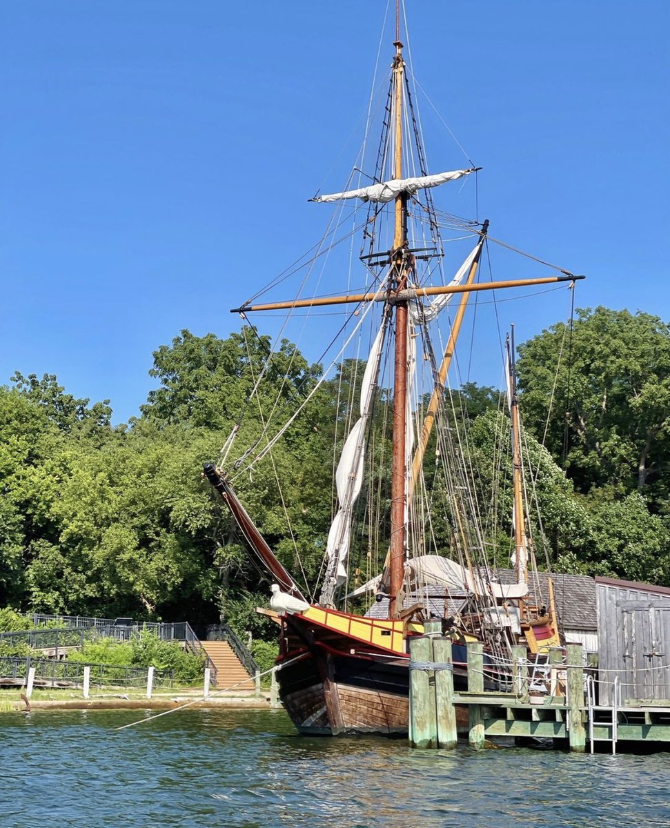 The Maryland Dove will be anchored in the St. Mary’s River off Church Point on Saturday, August 5, acting as the committee boat for the 50th annual Governor’s Cup Yacht Race.

The ship will be back on exhibit at Historic St. Mary’s City on Wednesday, August 9.

#marylanddove