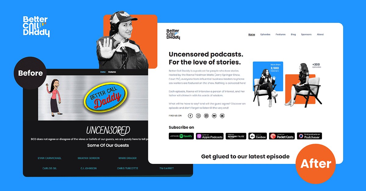 BetterCallDadd1's tweet photo. Did you check out our new #BetterCallDaddy website? Shout out to @Namecheap's #EasyWP — blazingly fast, affordable WordPress hosting. Want a site like ours? They're giving a massive 65% off all yearly #EasyWP plans! #RebootMySite Go grab yours now!

https://t.co/UCLksCY4as https://t.co/WplQ1afUv5