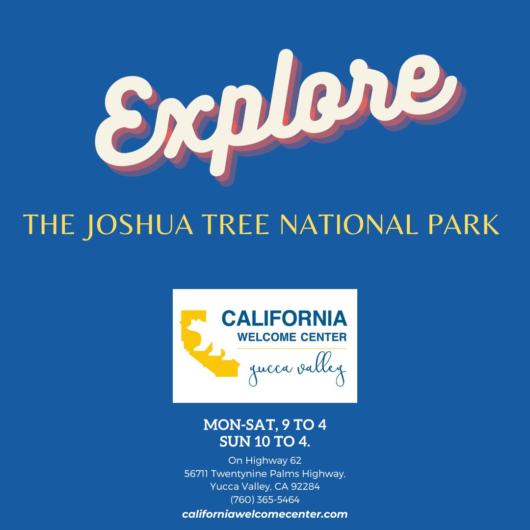 California Welcome Center: Yucca Valley tweet media